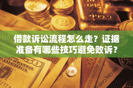 济南借款诉讼流程怎么走？证据准备有哪些技巧避免败诉？