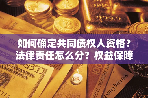 济南如何确定共同债权人资格？法律责任怎么分？权益保障技巧揭秘！
