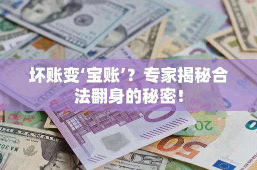 济南坏账变‘宝账’？专家揭秘合法翻身的秘密！