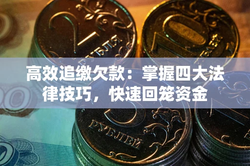 济南高效追缴欠款：掌握四大法律技巧，快速回笼资金
