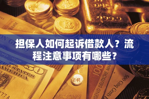 济南担保人如何起诉借款人？流程注意事项有哪些？